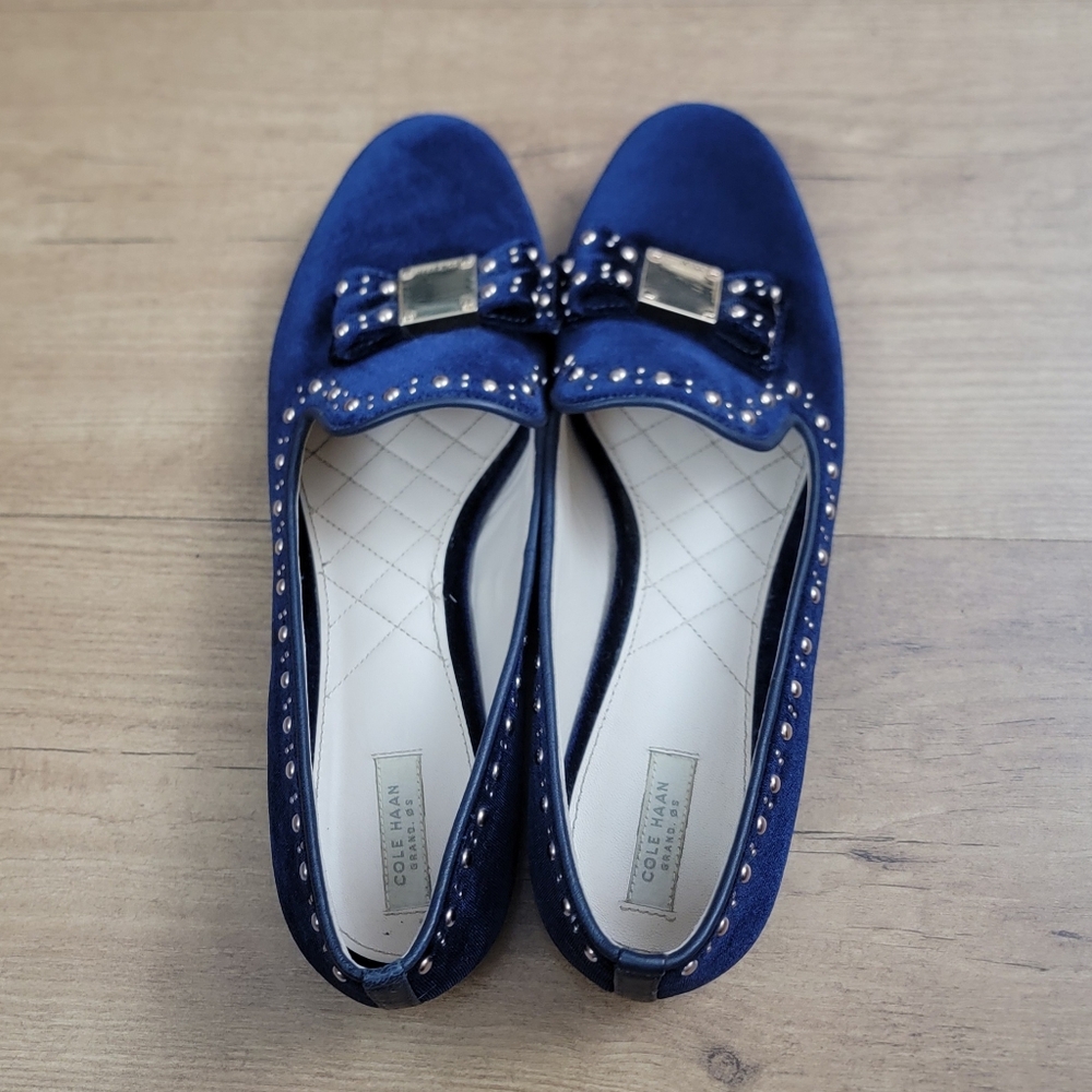 Cole Haan Tali Bow Stud Loafer - Picture 7 of 9